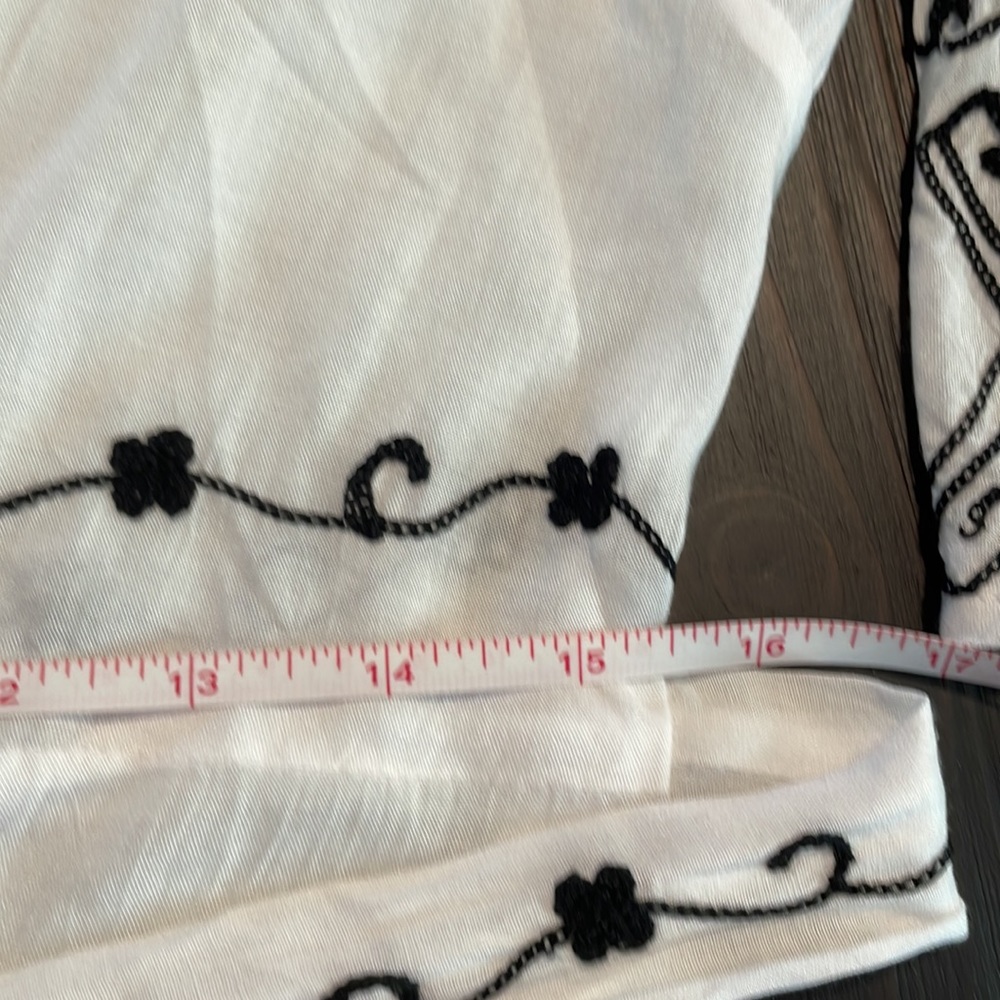 BOHO Arnhem (Australia) Boho Embroidered Rayon Maxi Wrap Dress Sz /XS/S - Picture 7 of 8